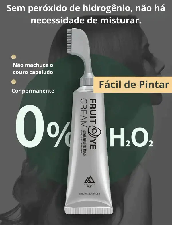 Tonalizante de Cabelo Vegetal NaturaColor + Pente de Brinde 🔥